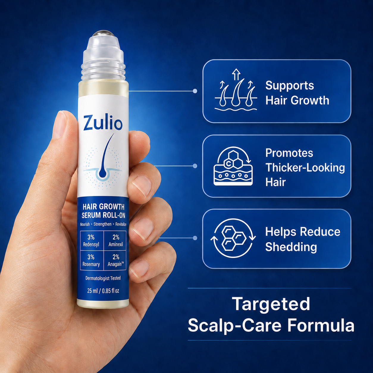 Zulio Advanced Hair Growth Serum